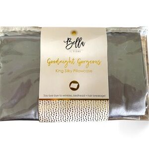 Bella Il Fiore Goodnight Gorgeous King Silky Pillowcase